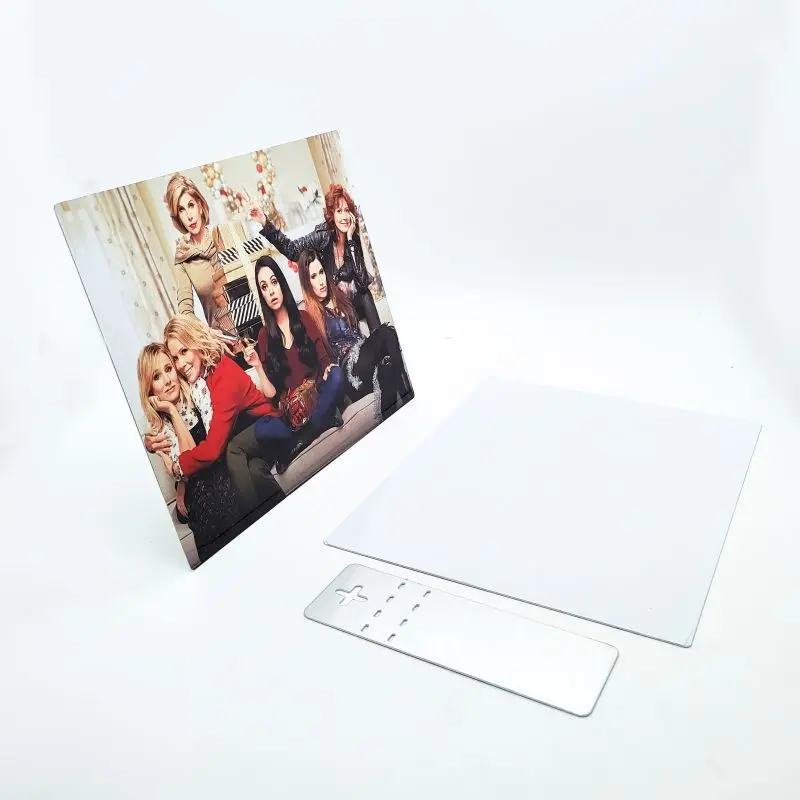 

10pcs/lot Blank Sublimation Photo Panels With Bracket Glossy White Printing Sublimation Ink Transfer DIY