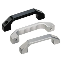 Custom Aluminum Shaped Pull Handle Door Parts CNC Bending Machining