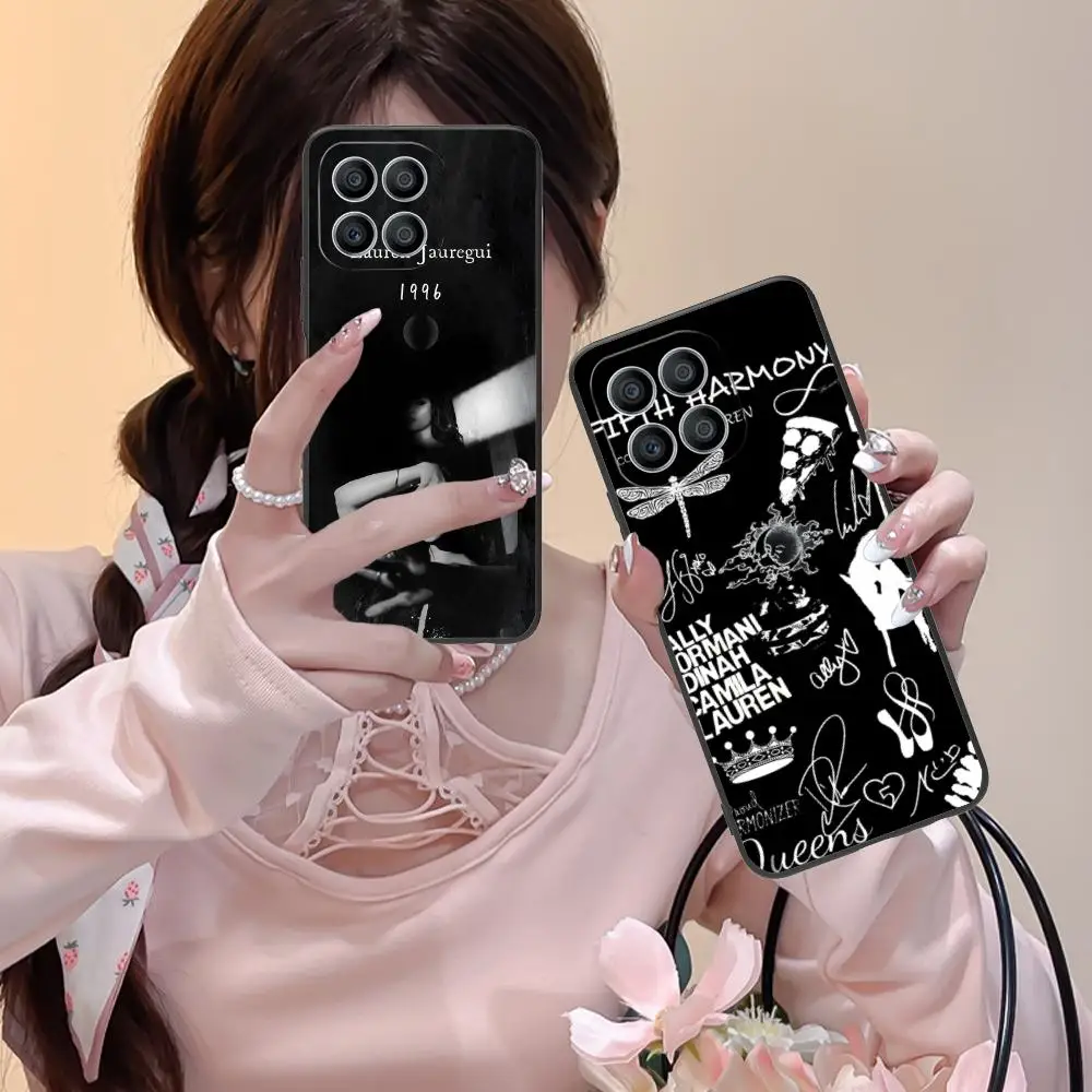 

Lauren Jauregui Matte TPU Mobile Phone Case for Honor 90 80 70 60 50 30 20 10 9 8 7 Pro S SE Lite 5G Colorful Printing Cover