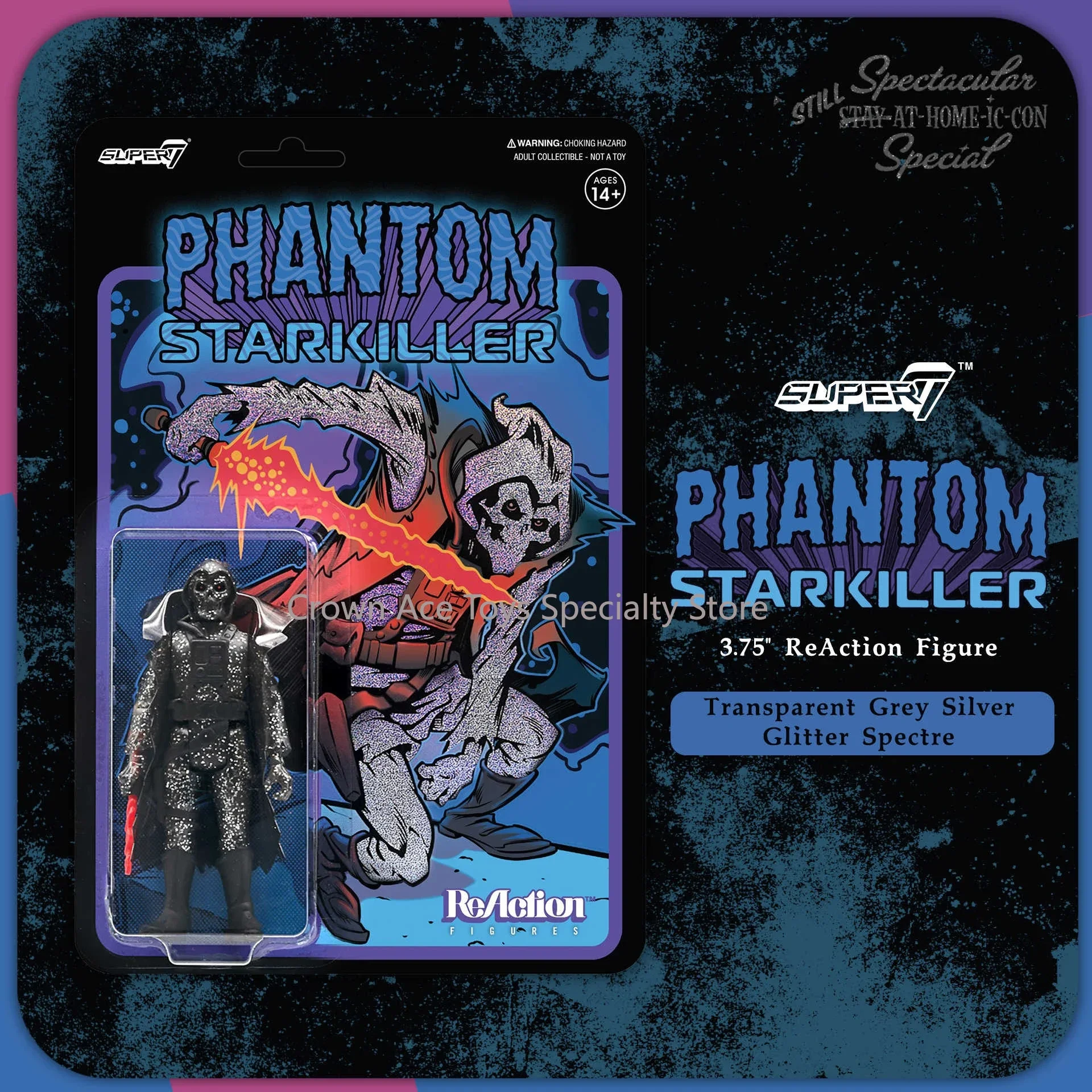 

In Stock Super7 Phantom Starkiller limited edition Hanging Card 3.75in Premium Action Figure Trendy Collectible Desktop Toy Gift