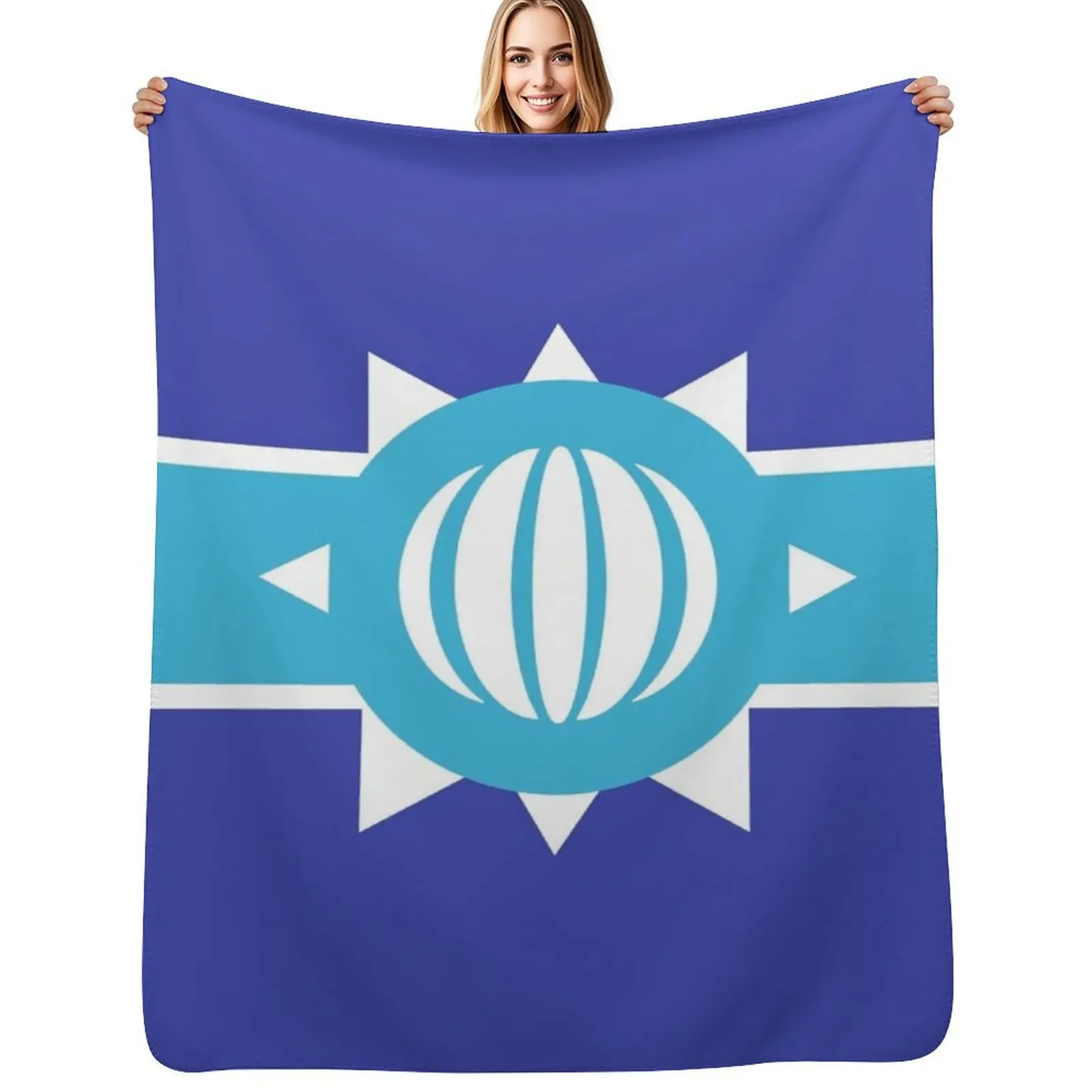 

Antarctic Empire Flag Throw Blanket Nap Shaggy For Baby Luxury Brand Blankets