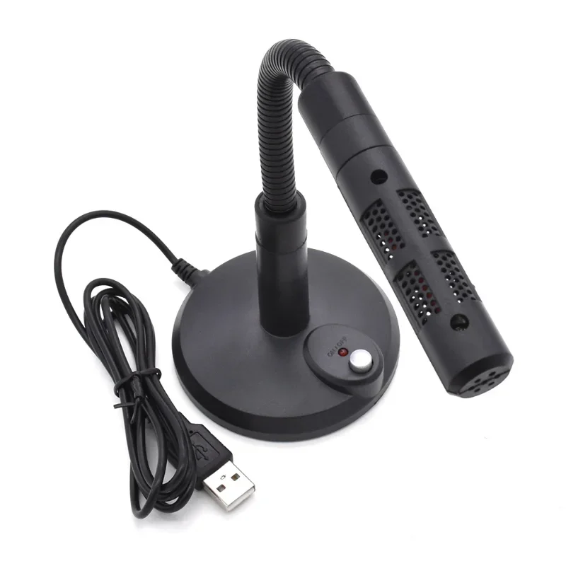 مع التبديل سطح المكتب USB ميكروفون شبكة الكمبيوتر QQ صوت YY ميكرفون تسجيل ميكروفون صغير بدون سائق للكمبيوتر