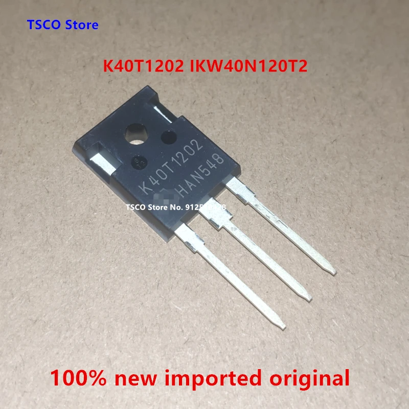 K40T1202  IKW40N120T2   40A 1200V IGBT  100%New Original 10piece