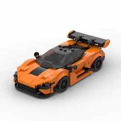 MOC 720S GT 359pcs racing sports car Vehicle Speed Champion Racer Building Blocks Brick Creative Garage Toys for Boys