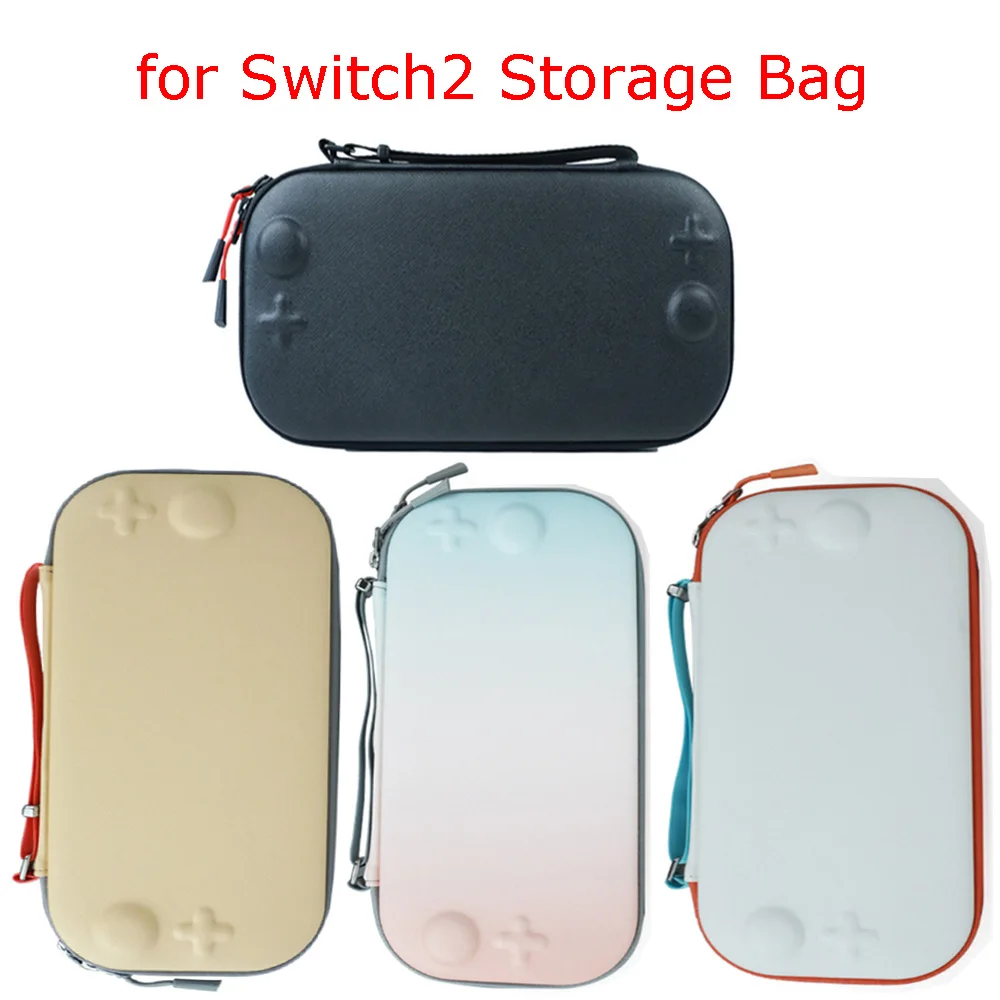 

For Switch2 Storage Bag Shockproof Storage Case Game Console Bag with Cassette Storage Accessories