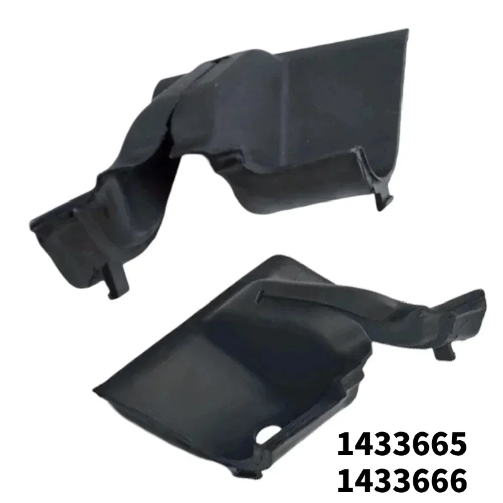 2pcs Front Bonnet Hinge Cover Trim For Transit MK7 2006-2013 1433665 1433666 Engines & Components Accessories