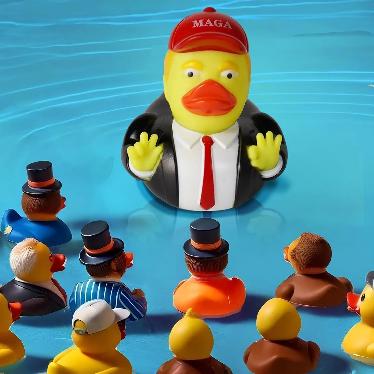 Trumpf Gummi Ente Baby Bad Spielzeug Enten für Jeeps Gummi enten lustige Ente Spielzeug für Kinder Geschenk Jeep Enten Trumpf Geschenke