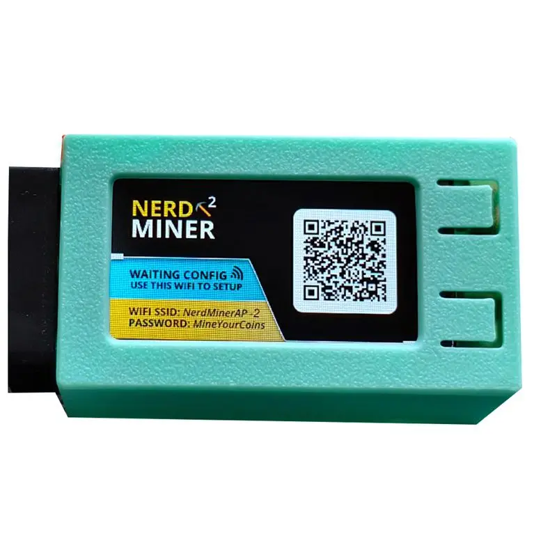 AC23-Nerdminer V2 Pro Miner Hashrate 78K/S 78K/S BTC Lottery Solo Miner Nerd Miner With Fan D