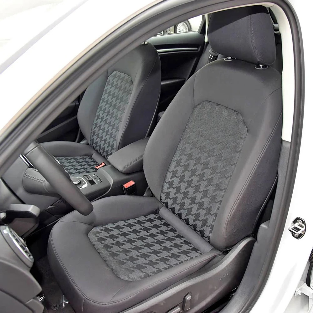 

Специальные чехлы для сидений автомобиля Audi A3 Sedan 8V 2014-2020 из искусственной кожи, полностью закрывающие сиденья.