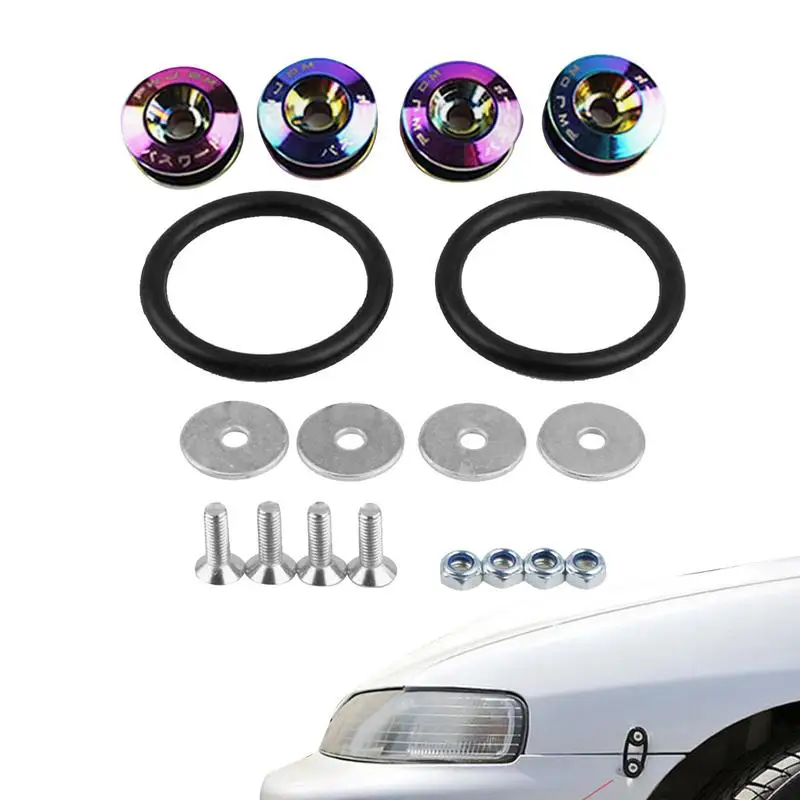 

Quick Release Fasteners Ideal For Front Bumpers Rear Bumpers And Trunk/hatch Lids Universal Aluminum