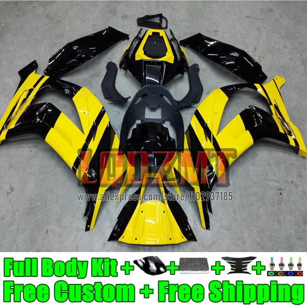 Injection Frame For KAWASAKI NINJA ZX 1000 10R 53No.69 yellow stock ZX10R 2016 2017 2018 2019 2020 ZX-10R 16 17 18 19 20 Fairing