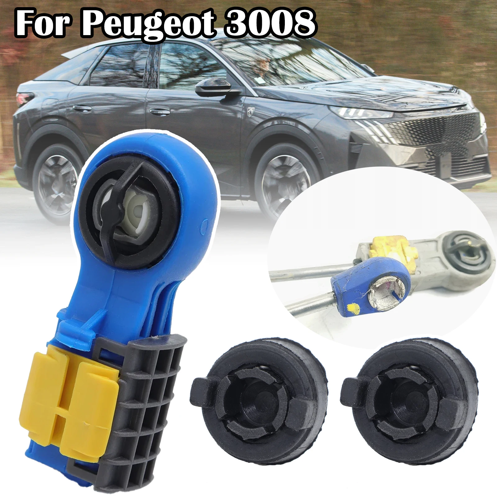 

For Peugeot 3008 Gearbox Shift Lever Cable End Linkage Connector Adapter Selector Buckle Replacement Parts 2009 2010 2011 - 2016