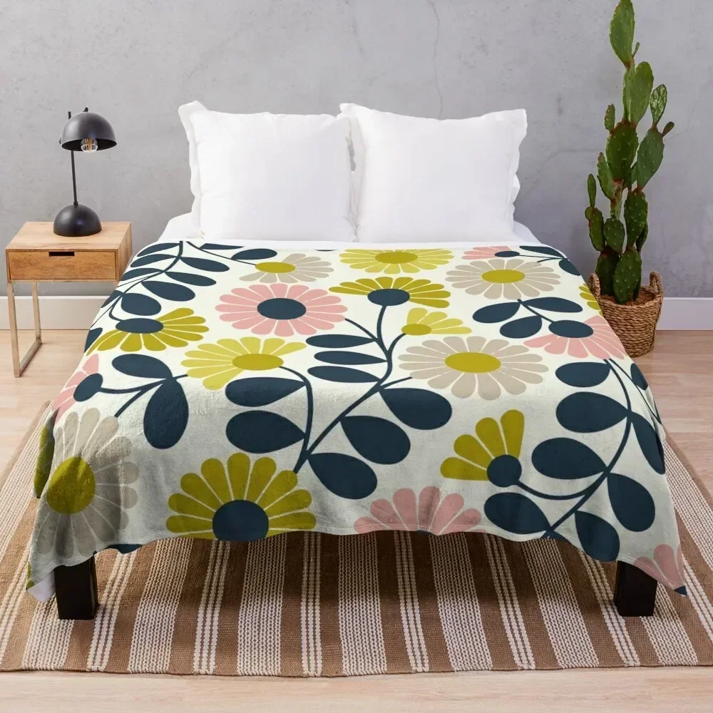 

orla kiely, Kimono ,orla kiely pattern Throw Blanket Long Lasting Soft Plush Blanket for Daily Use