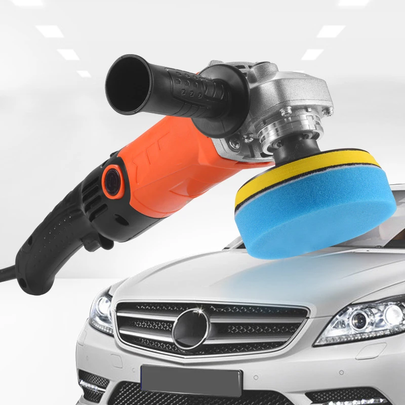 1200W 220V Adjustable Speed Car Electric Polisher Waxing Machine Automobile Furniture Polishing Tool