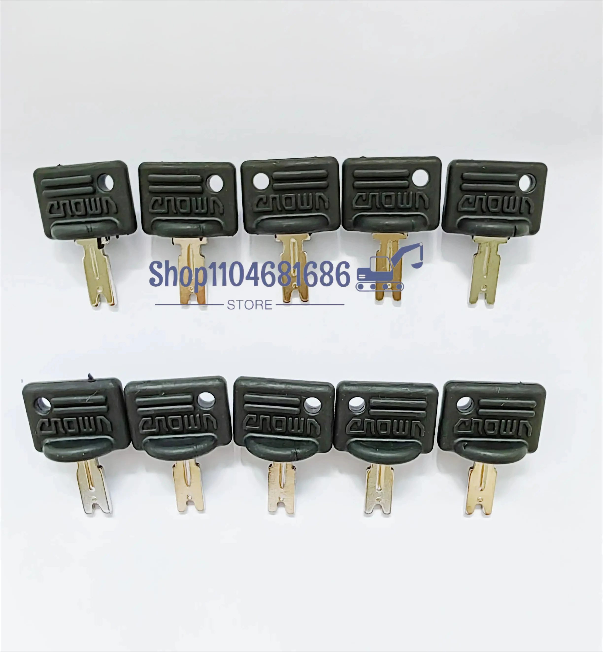 

10PCS 107151-002 Ignition Key Fits For Crown Forklift