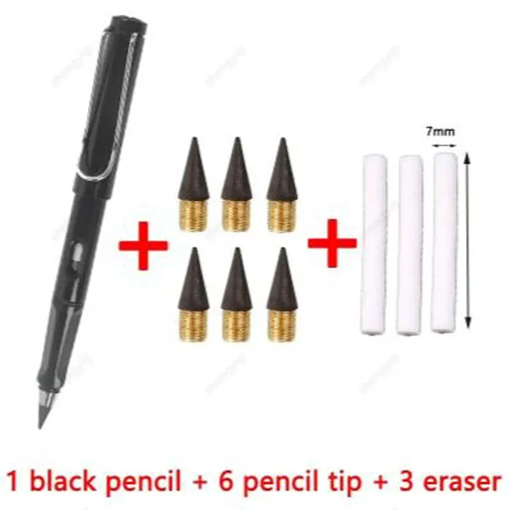 10 Pieces a Pencil-free Set, Writing Smooth, Durable, Suitable for Painting, Learning, Office