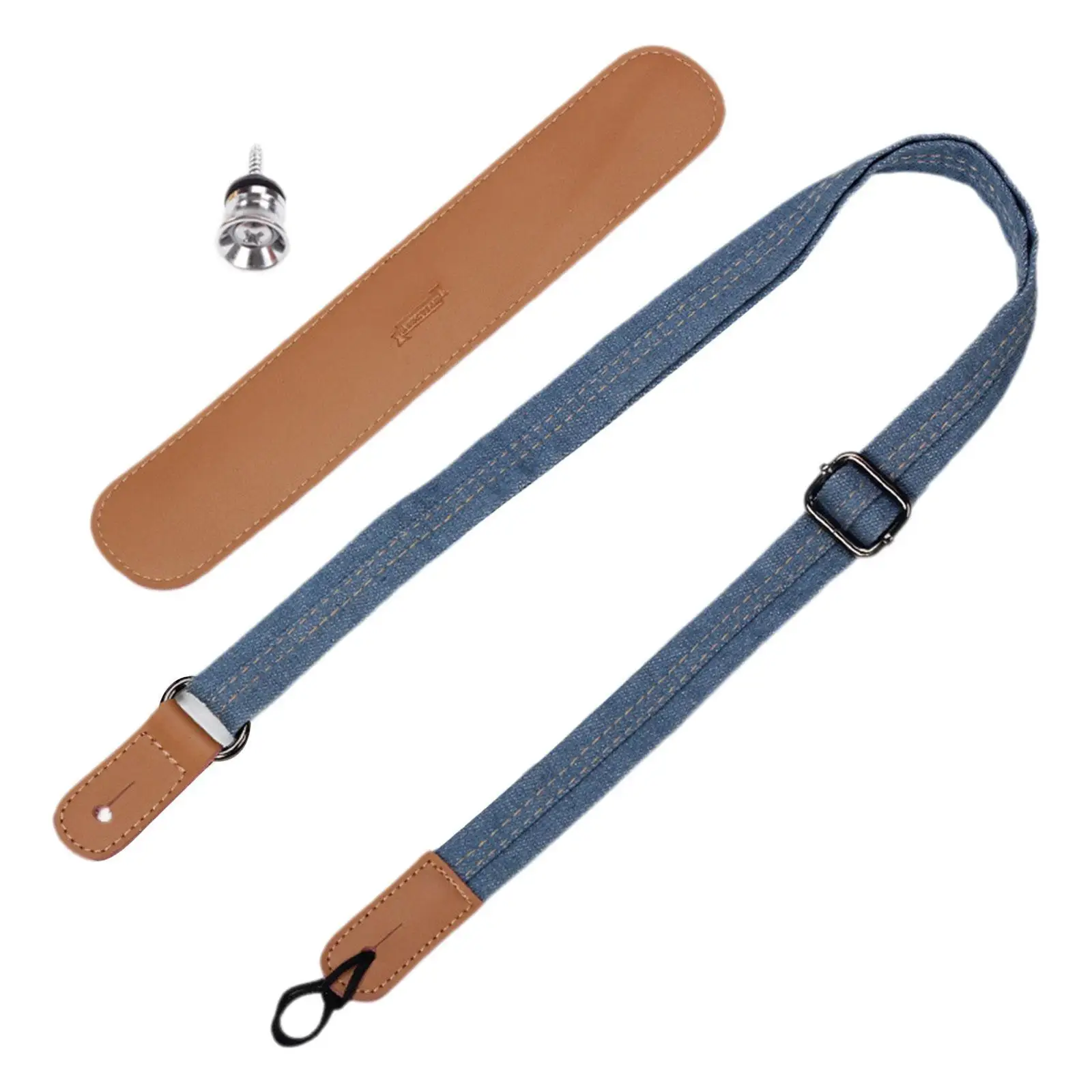 Denim Ukulele Strap Innovative Replacement Multifunctional Adjustable Guitar