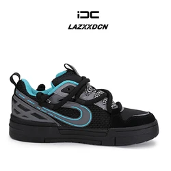 LAZXXDCN Mens Skateboard Shoes Sneakers Men Casual Harajuku Vulcanized Shoes Men Original Sneakers New 2024 Fashion