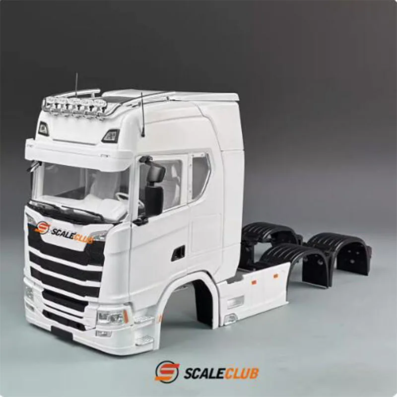 Scaleclub Model For Tamiya 1/14 For Scania 770S Upgrade Car Shell Driver\'s Building Front Cabinet For Actros Volvo Car Parts