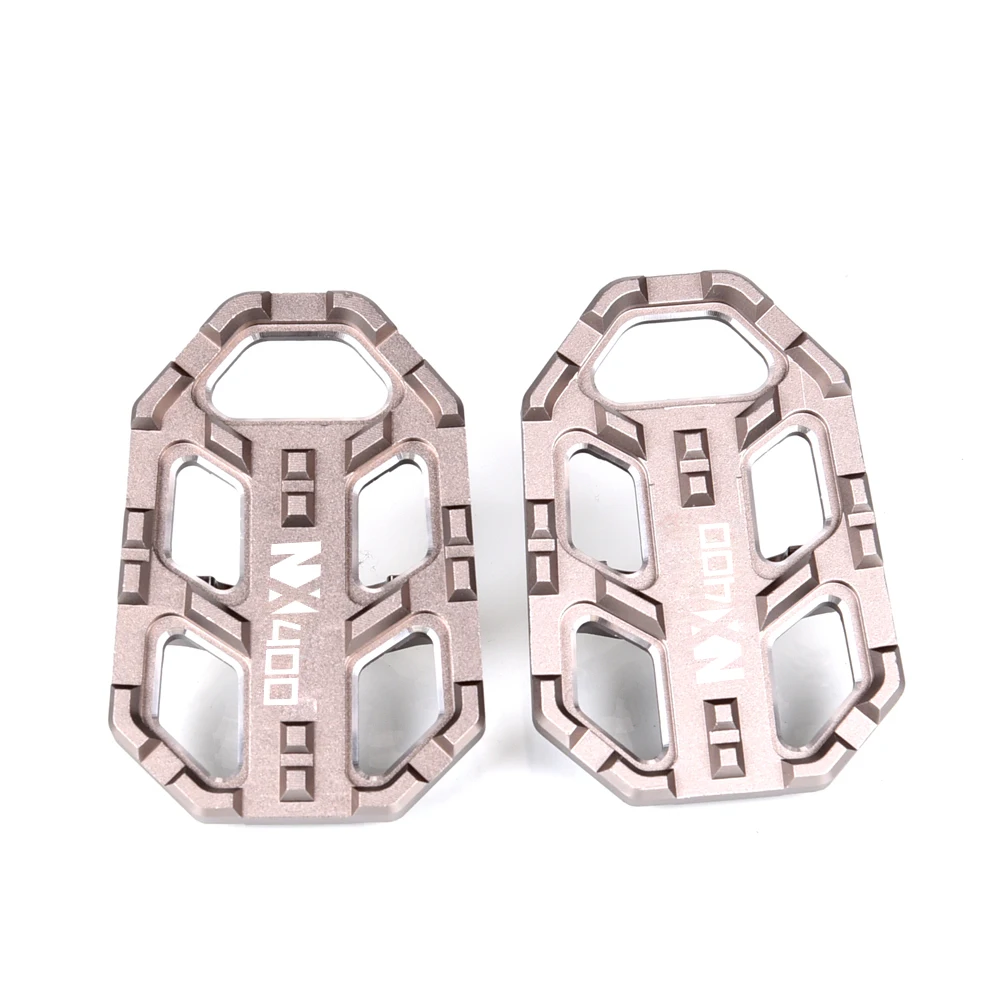 دراجة نارية لهوندا NX400 NX500 NX 400 NX 400 2023 2024 2025 ملحقات ألومنيوم باستخدام الحاسب الآلي مسند القدم أوتاد القدم الدواسات nx400 #3