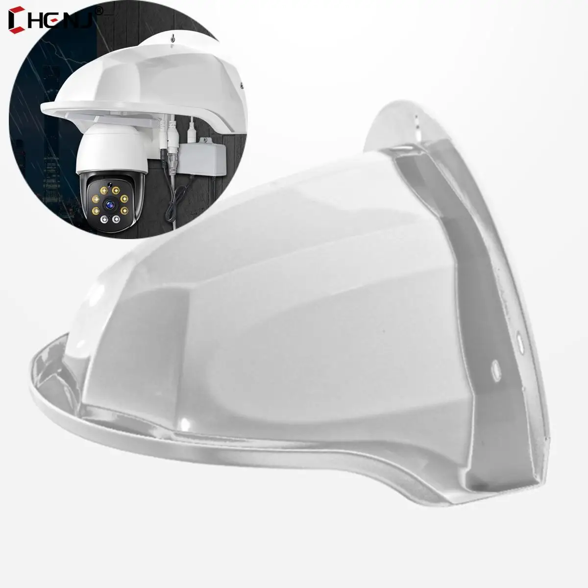 

Surveillance Camera Rain Covers Shield Wall Waterproof Rainproof Cover Turret Dome Cameras Protection Box