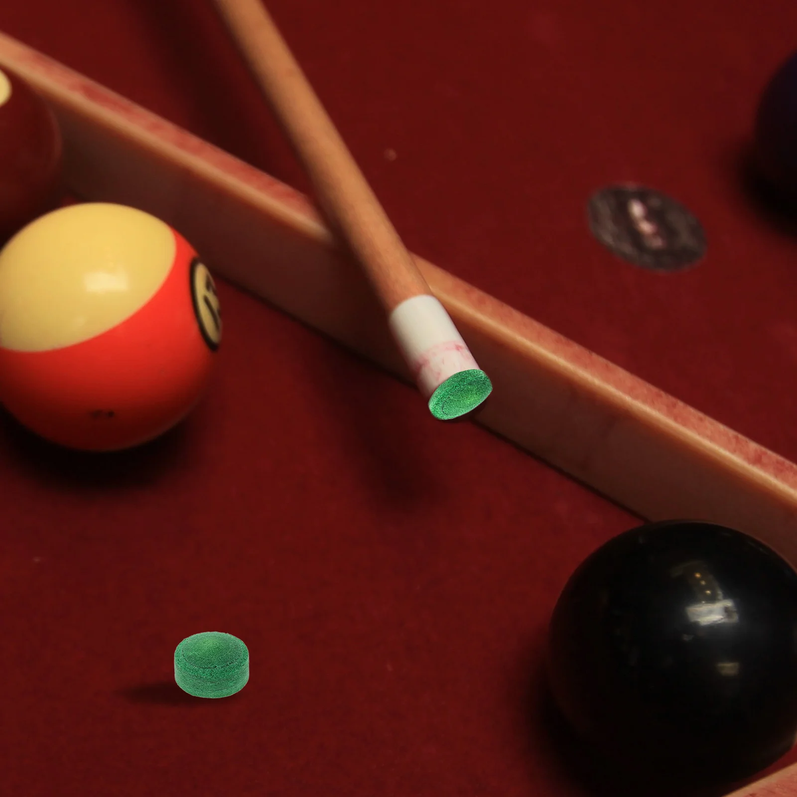 

Pool Cue Tip Replacement Billiard Tip for Pool Stick Precision Control Billiard Accessories