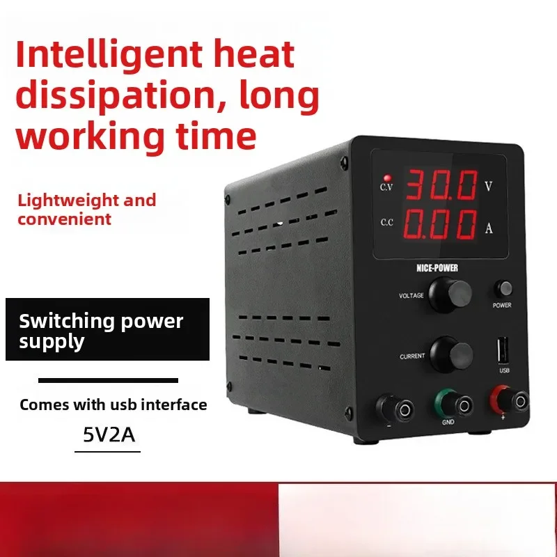 

New R-SPS3010 DC Regulated Power Supply 30V10A Adjustable Voltage Mobile Phone Notebook Maintenance Power Supply 60V5Atool