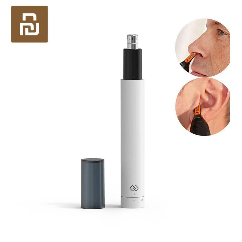 Huanxing HN3 Electric Mini Nose Trimmers Portable Ear Nose Hair Shaver Clipper Waterproof Safe Removal Cleaner