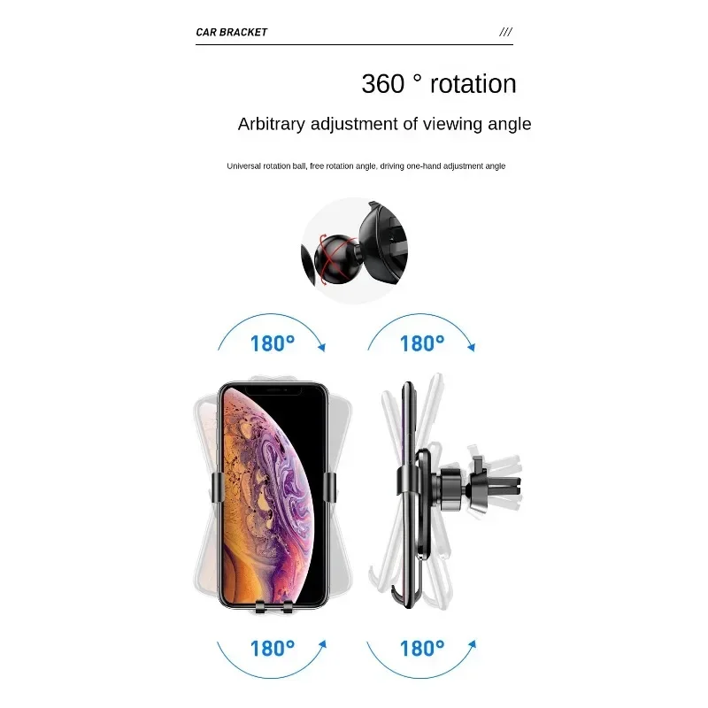 حامل هاتف السيارة الجاذبية - دعامة تثبيت بفتحة تهوية الهواء #2
