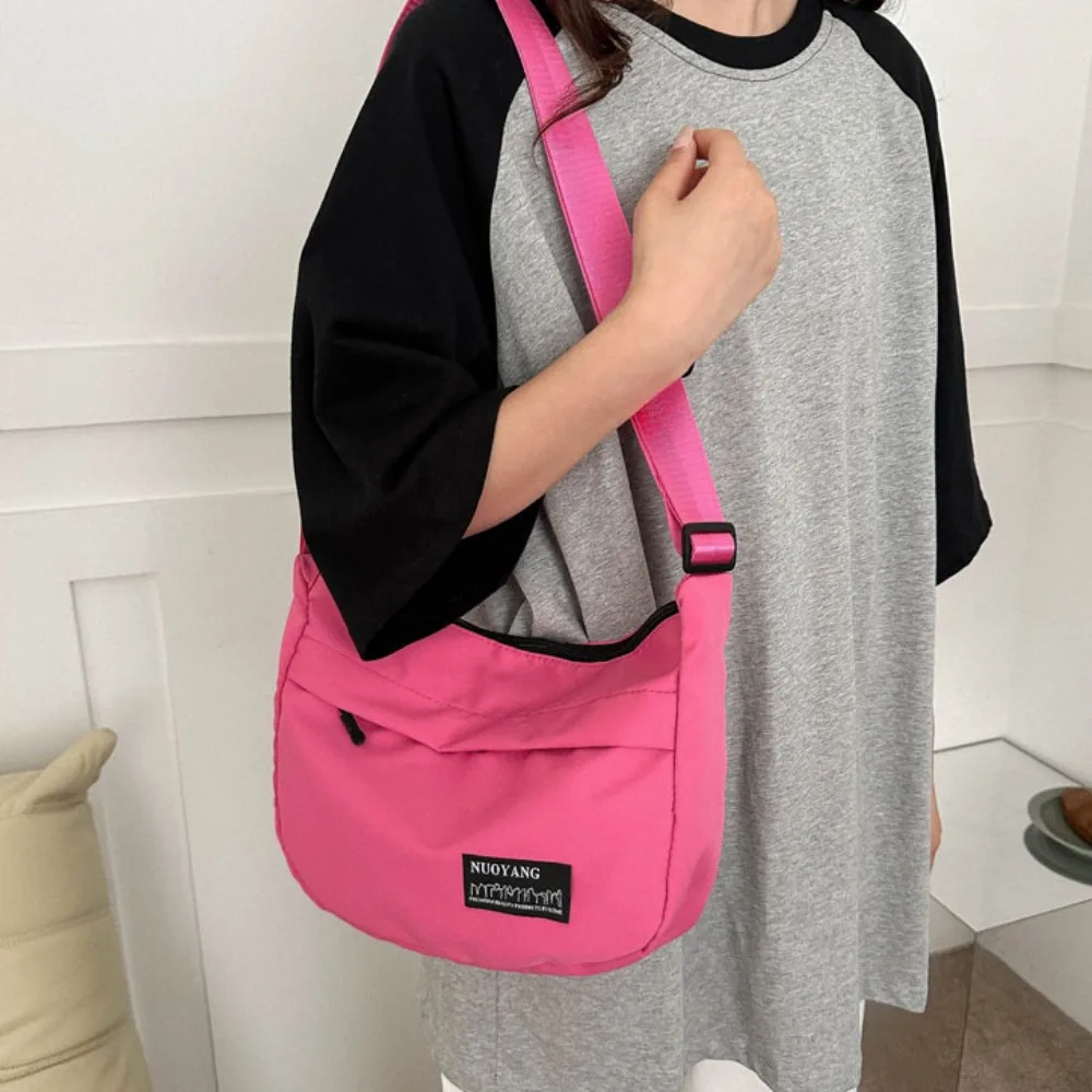 Trendy Oxford Shoulder Bag Dumpling Underarm Bag Large Capacity Handbag Messenger Bag Daily Casual Commuting Bag