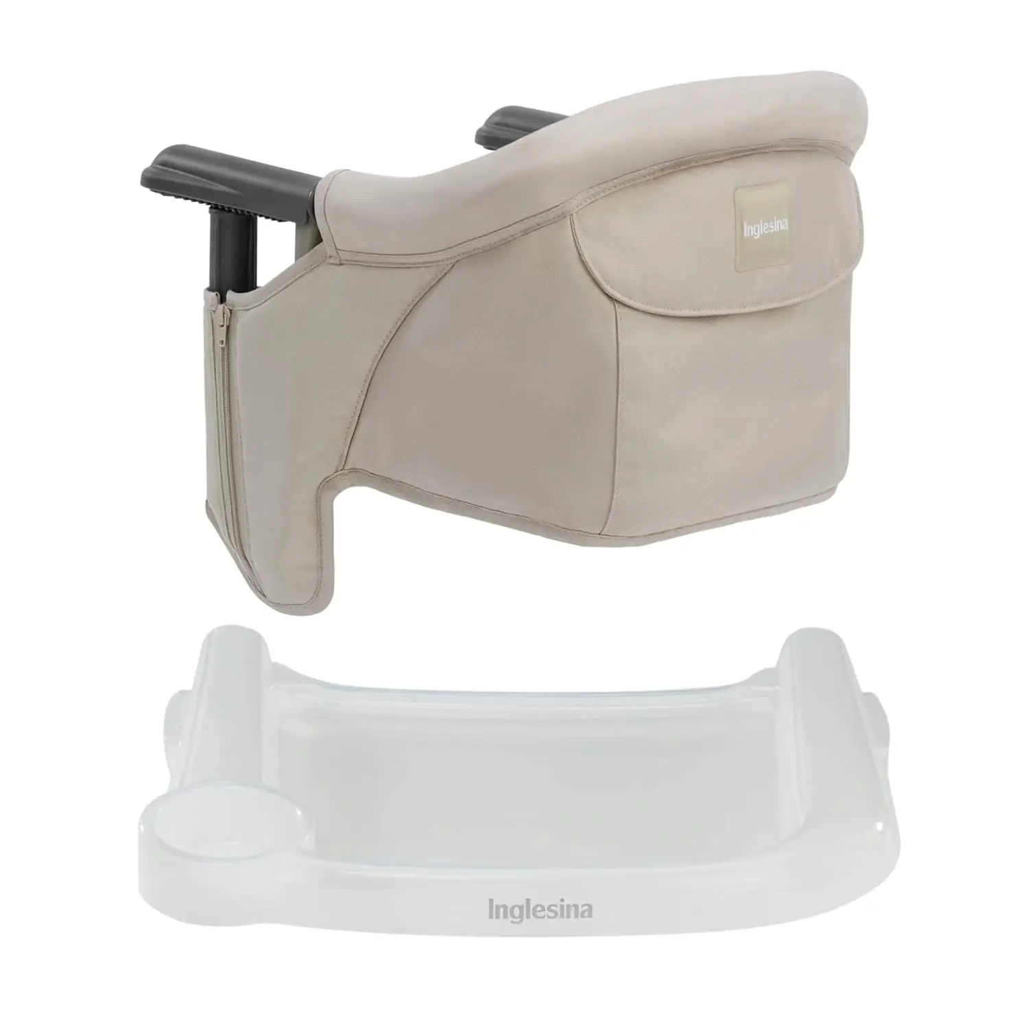 

Inglesina Fast Table Chair - Cream + Fast Dining Tray - Portable High Chair For Baby & Toddlers, Infant 6-36 Months - Fits