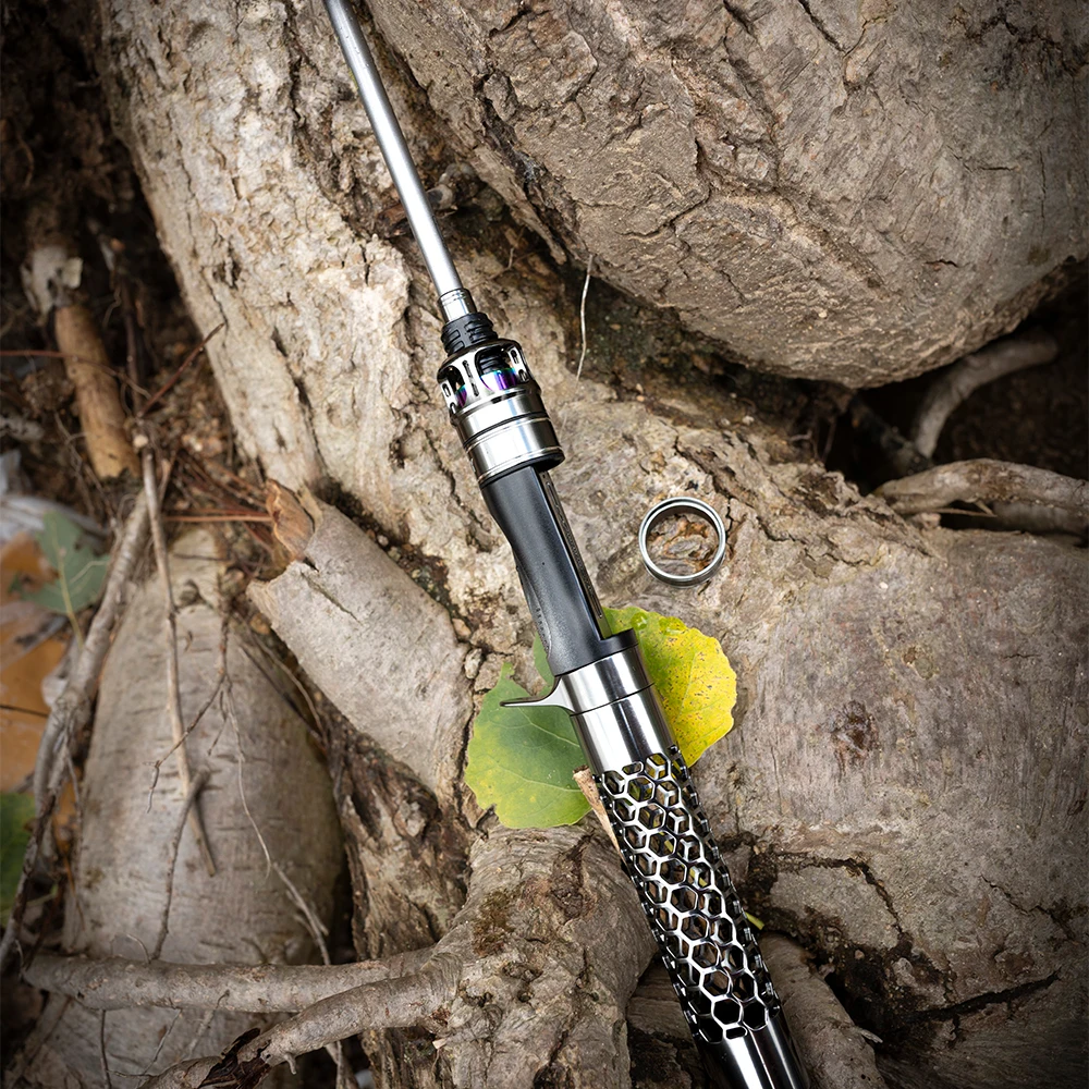 FISHINGFANS RANCY 3.0 Spinn- und Castingrute, Doppelgröße, FUJI O Guide, Reisefähig, Tragbar, UL Ultraleicht 1-6g, Reisefähige Angelrute – Detail 9