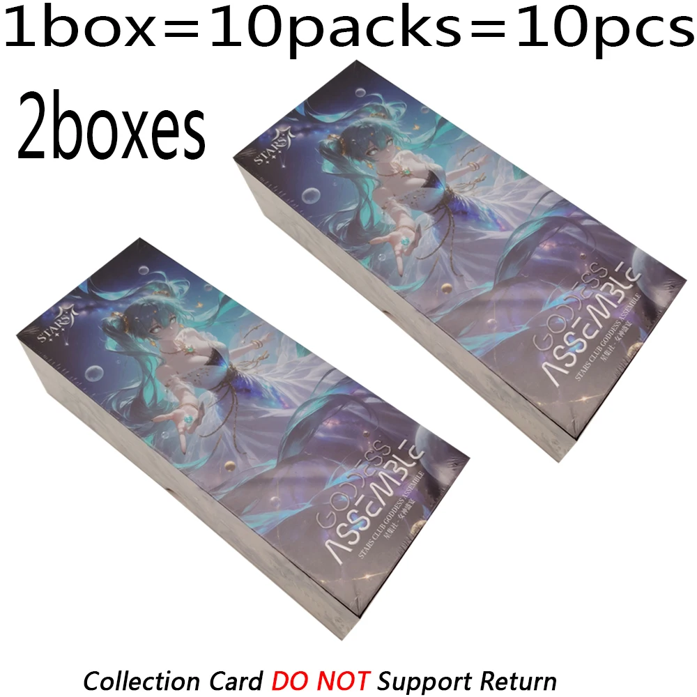 STARS-GODDESS ASSEMBLE Collection Cards Exquisite Craftsmanship Character Card Fan' Like Beautiful Girl Creative Peripheral Toys