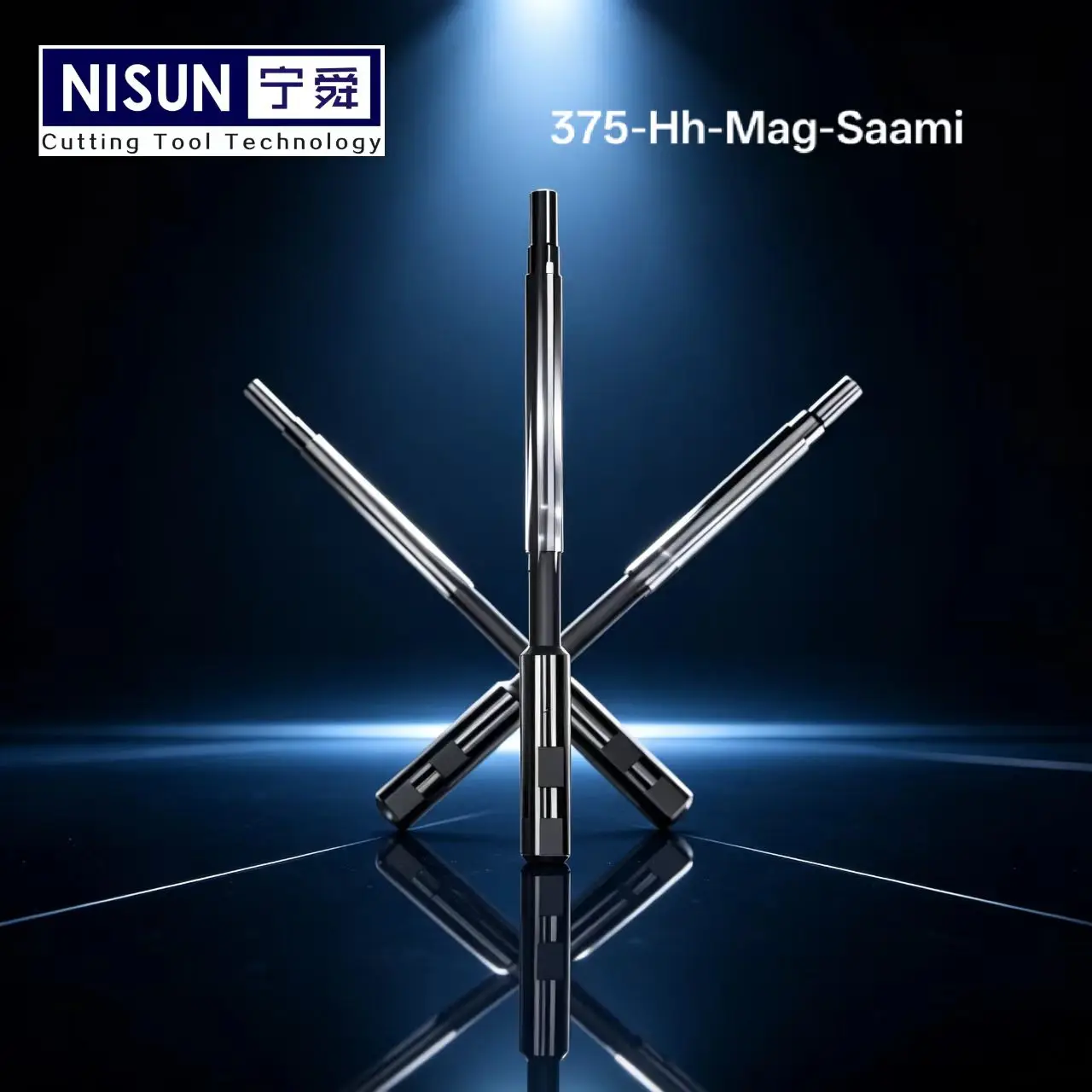 375-Hh-Mag-Saami SAAMI Chamber Reamer Solid Carbide Tungsten Steel