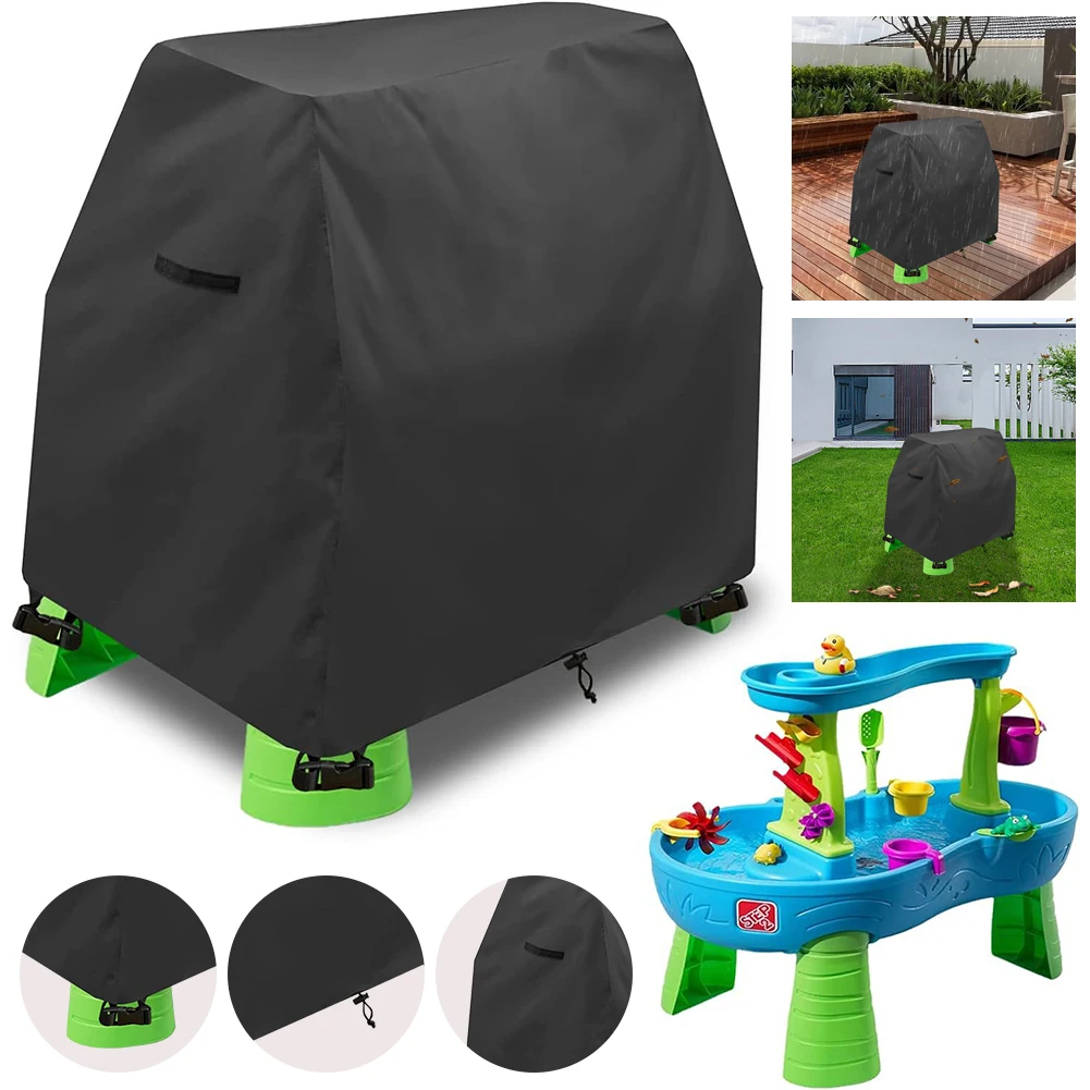 Kids Water Table Cover Sand and Water Table Toys Covers Anti-UV Kids Water Play Table Cover Garden Outdoor Rain Sun Protective