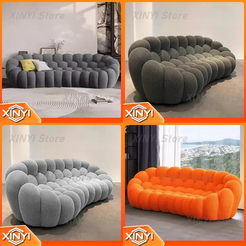 Bubble Sofa for Modern Modular Couch Italian Creative Designer Sofa Nordic Curved Lounge Sofa Compression Living Room