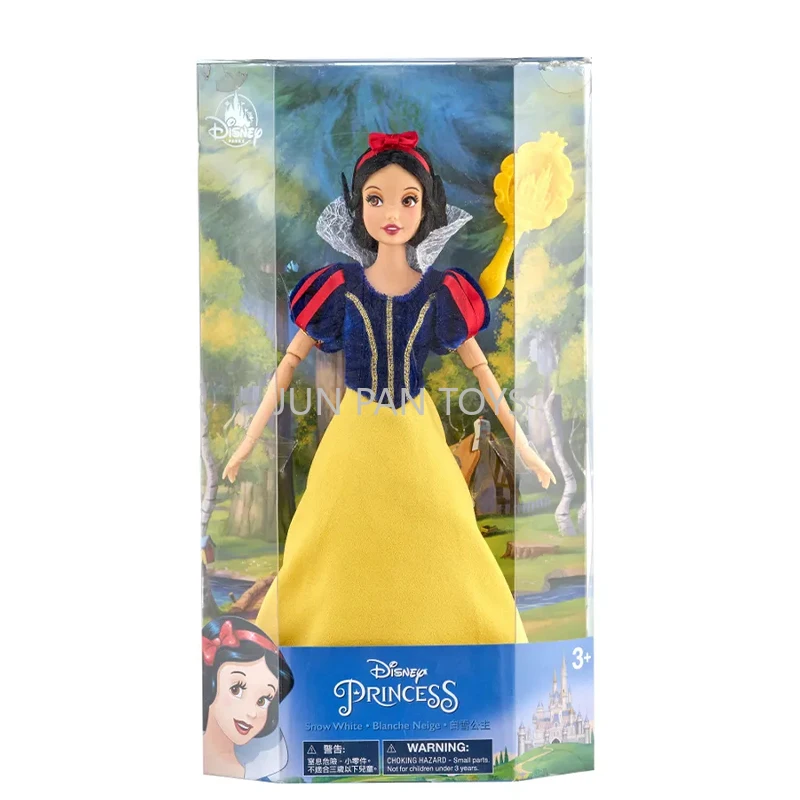 Disney Parks Prinzessin Schneewittchen Puppe Klassische Cartoon Action Figur Modell Sammeln Mädchen Spielzeug für Kinder Weihnachten Geschenk Spielzeug
