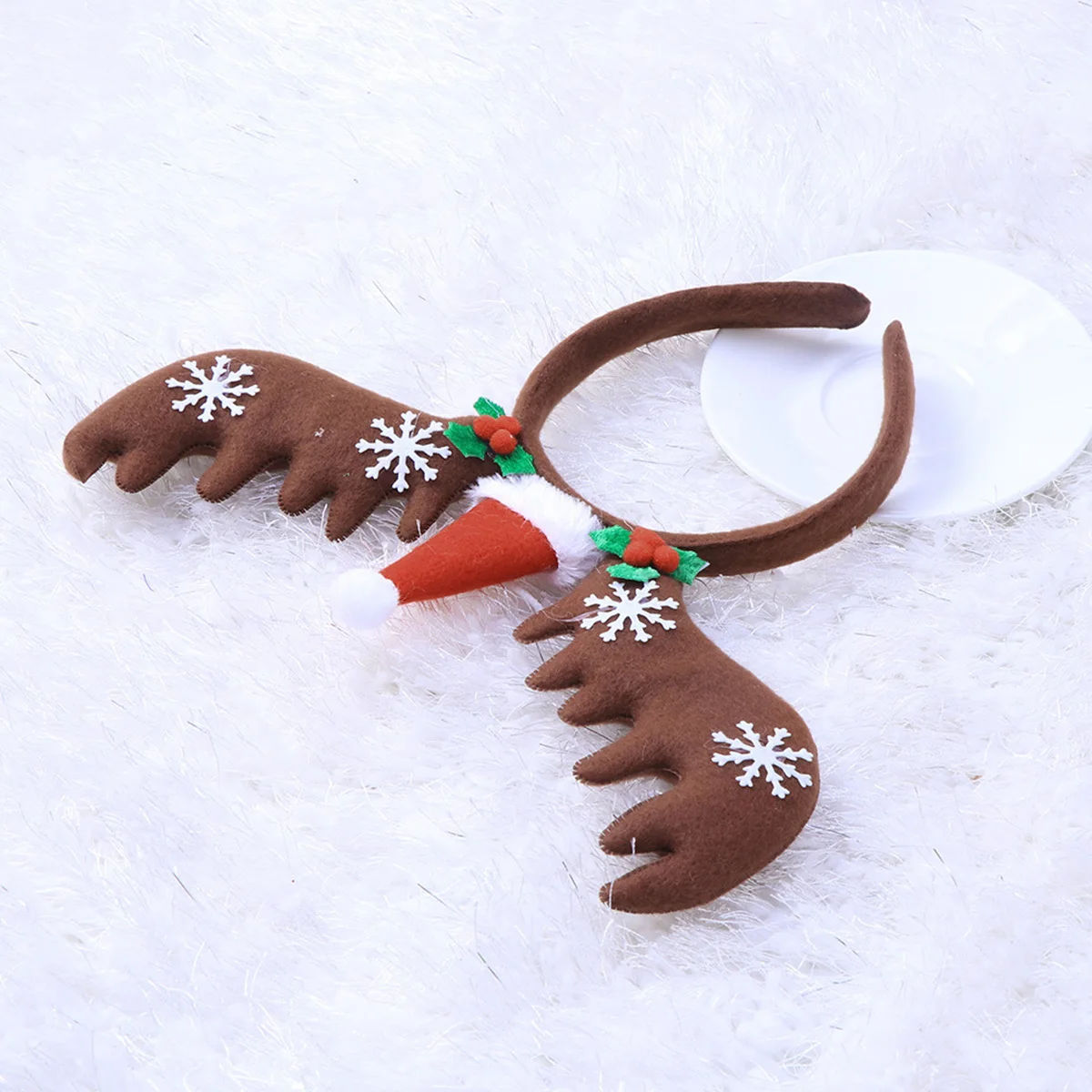 

Christmas Antlers Hair Bands Brown Lightweight Party Favors For Carnival Costume Christmas Easter New Year Eve Decorations