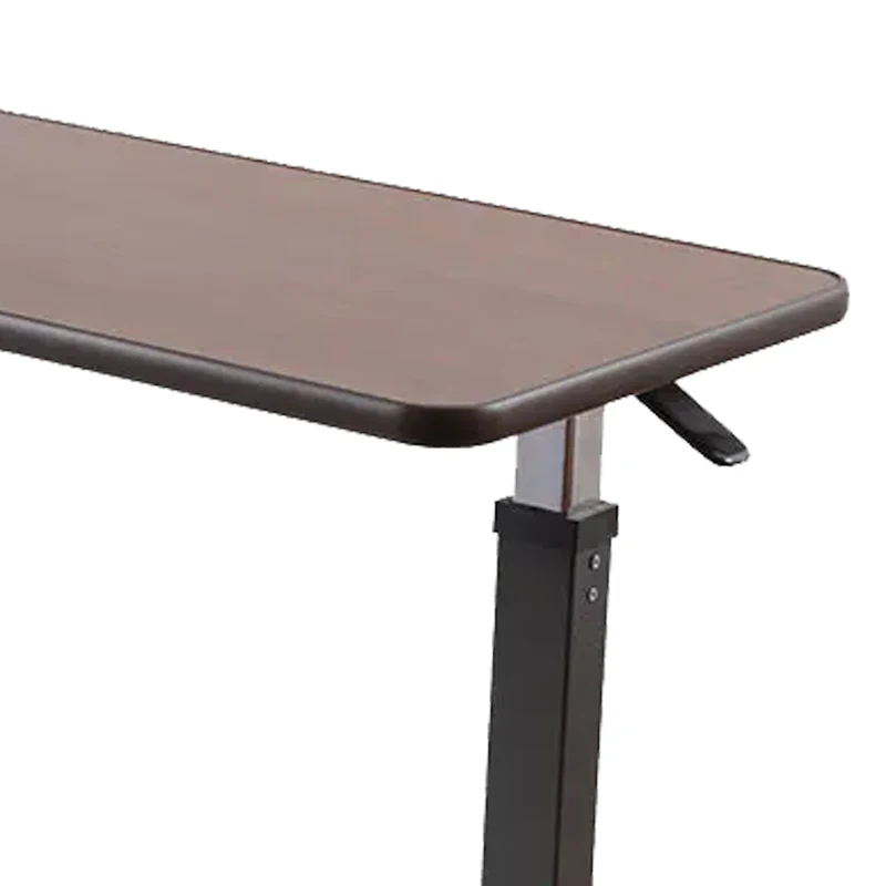 Adjustable Height Home Overbed Table With Wheels Home Bedside Desk