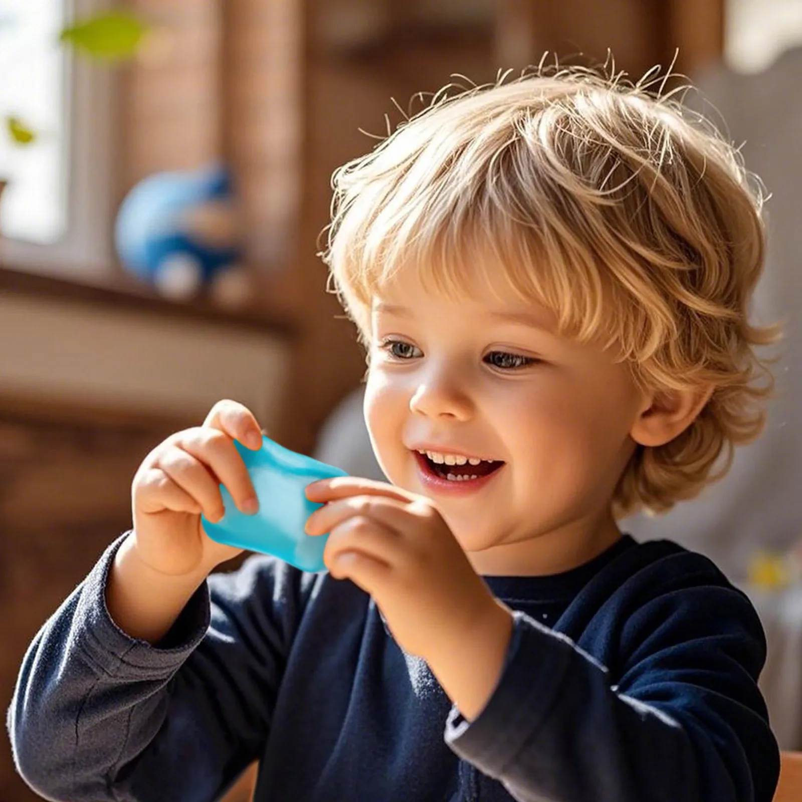 Juguete blando de cubo de hielo para niños y adultos, pelota antiestrés blanda con forma cuadrada, juguetes para apretar, juguete sensorial para aliviar el estrés, regalo