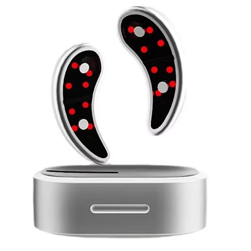 

YANA35R Светодиодный массажер для глаз EMS Pulse Micro-Current для уменьшения темных кругов, линий глаз и отеков