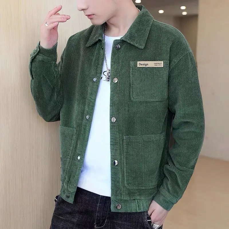 Jackets Men 2022 Autumn Handsome Casual Teens Personality Fashion Clothing Chaqueta Harajuku Korean Stylish High Street Popular