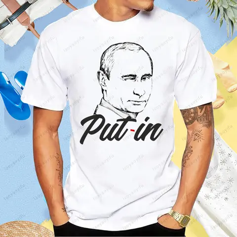 Funny Putin Meme Russia Idea T-shirt Casual Fashion Loose Harajuku Man Streetwear Comfort Breathe Summer Y2k Women T Shirt