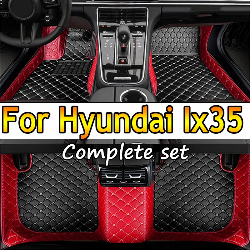 

Пользовательские 3D Автомобильные Коврики для Hyundai Ix35 2018-2023 Elantra 2018-2023 Veloster 2011-2020, аксессуары для интерьера из искусственной кожи