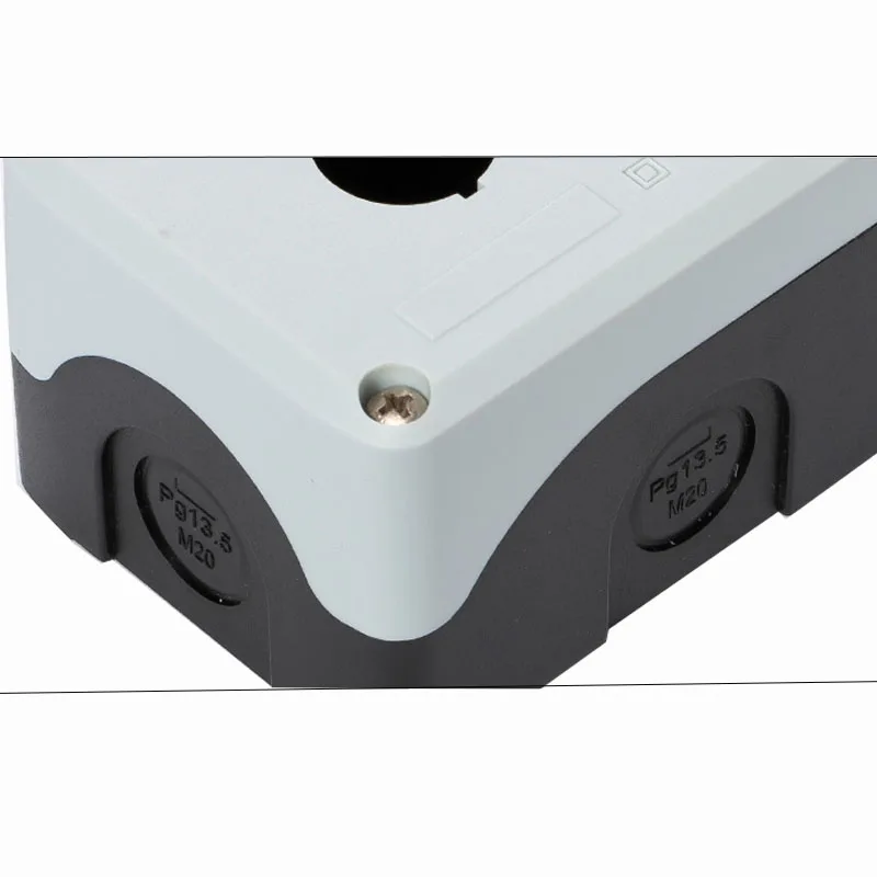 1Pc Waterproof Button Box Switch Control Box 1/2/3/4/5 Hole Industrial Indicator Light Electrical Plastic Emergency Stop Box 22m image 3