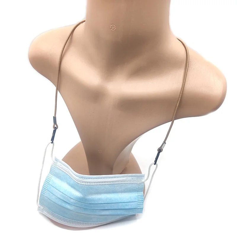 Adjustable Hat Cord Windproof Rope Fishing Cap with Hat Rope Buckle Hanging Rope Fixed Straw Hat Accessory Fine Rope