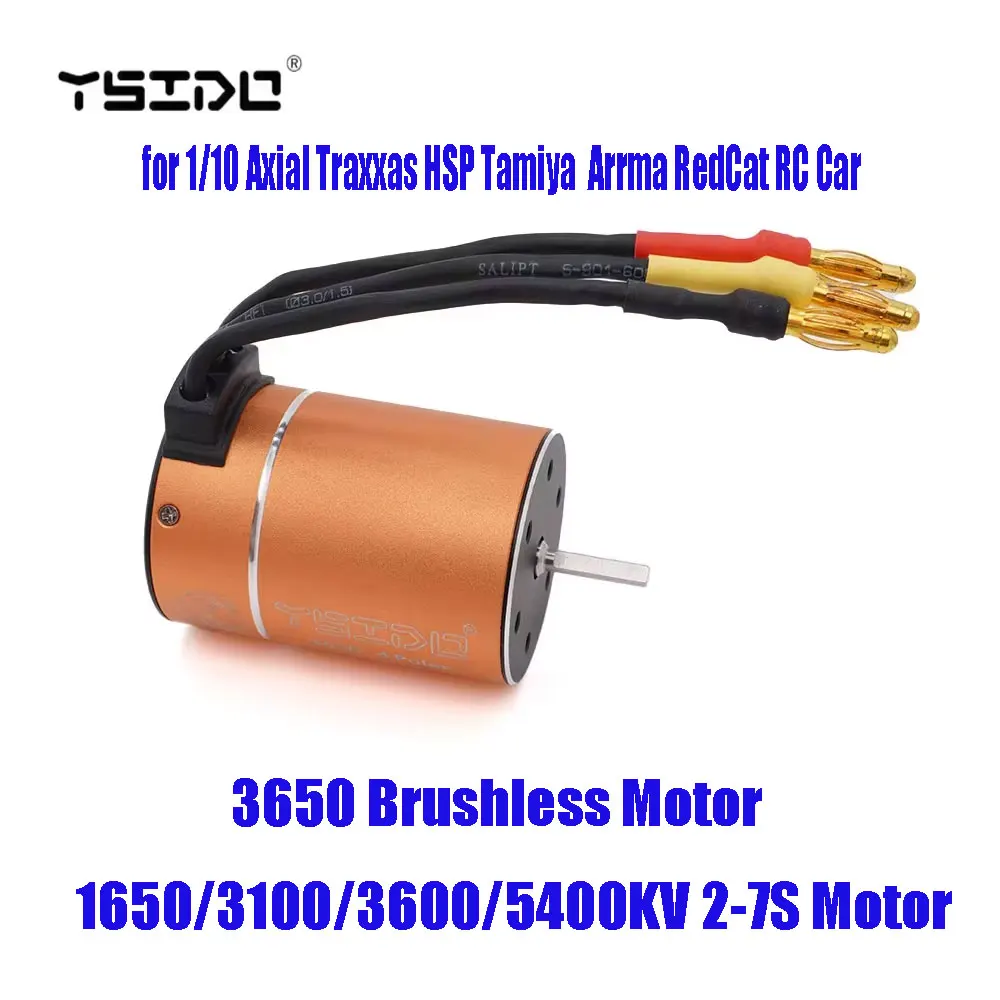 ysido-3650-ブラシレスモーター-1650-3100-3600-5400kv-2-7s-モーター-1-10-アキシャル-トラクサス-hsp-タミヤ-アラマ-レッドキャット-rc-カーアップグレードパーツ用