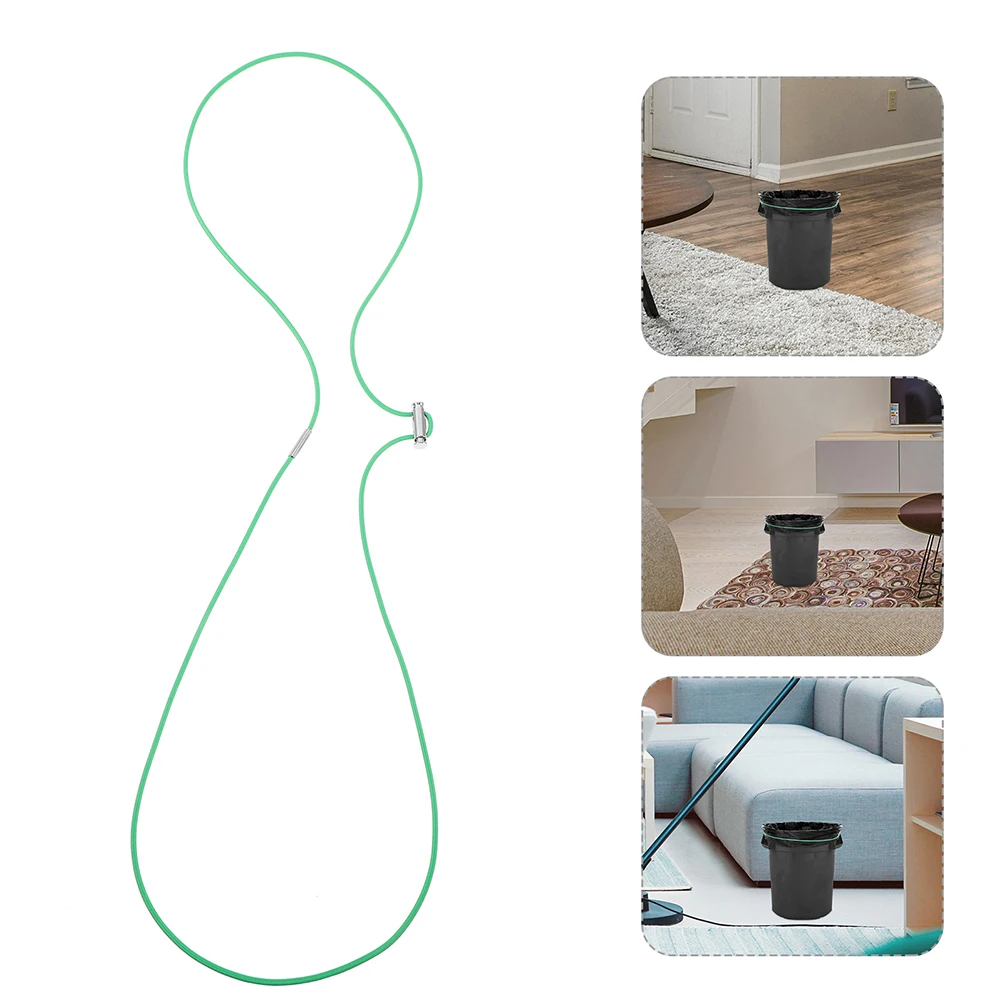 

4 Pcs Elastic Rope Straps Adjustable Rubber Bands Garbage Trash Can Holders Bungee Cords Beach Chair Ties for Camping