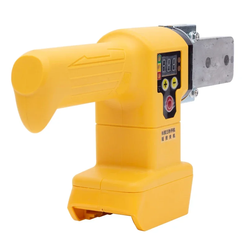 Portable pipe welding machine for DeWalt 18/20V Li-ion battery PP/PE water pipe melter heating hot melt tool