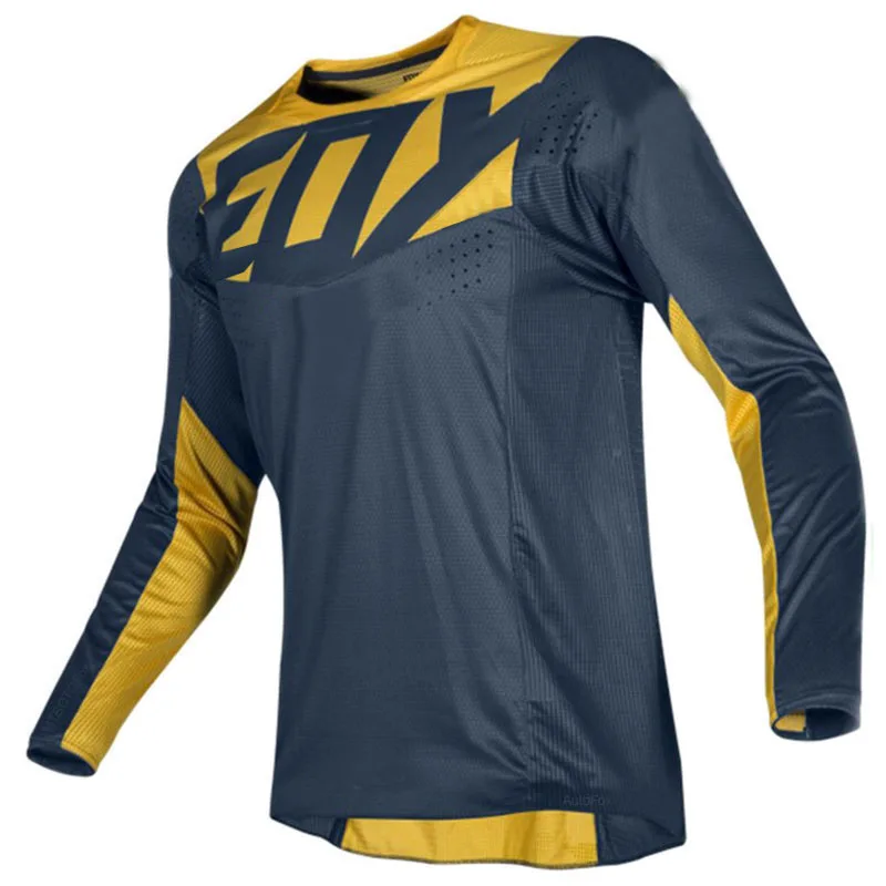 قميص موتوكروس جيد التهوية ، تي شيرت سباق ترابي للكبار ، تي شيرت دراجة للطرق الوعرة ATV MX BMX